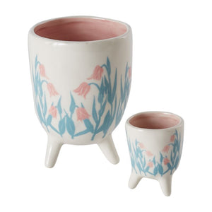 Flor Footed Pot